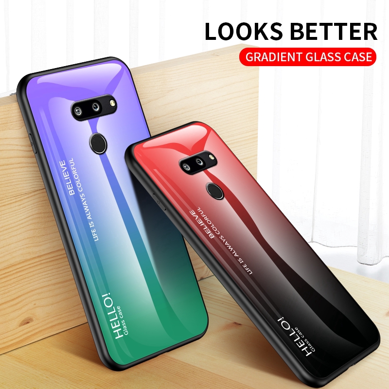 Ốp lưng TPU tích hợp kính cường lực dành cho điện thoại LG G8