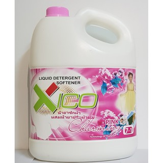 nước giặt xico 3000g màu hồng