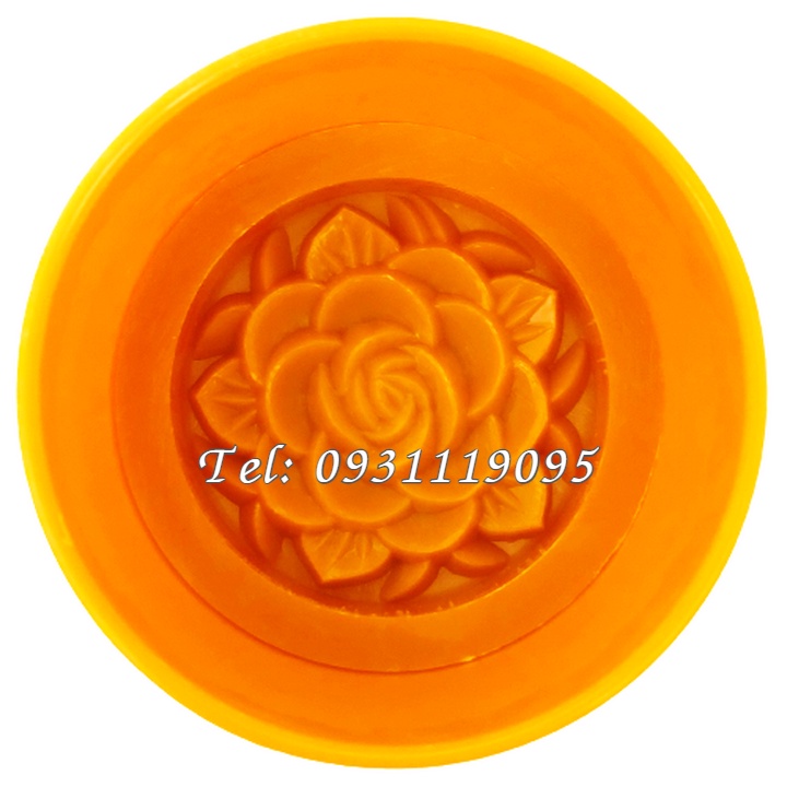 Khuôn ép xôi tròn hình hoa hồng – Loại 14 cm – Mã số 1824