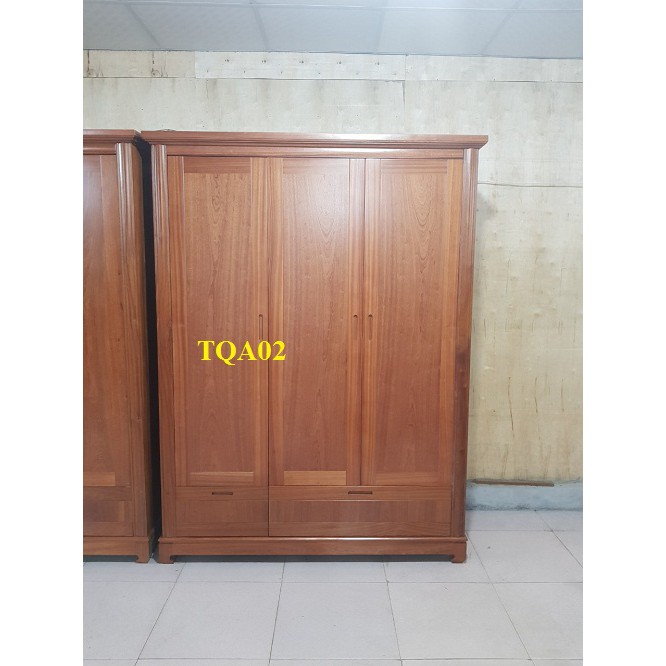 Tủ Gỗ Xoan Đào 3 Buồng TQA02