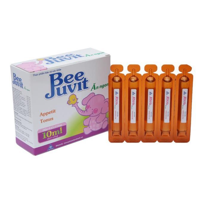 🌟[Chính Hãng] Siro Beejuvit Ăn Ngon (Hộp 20 ống) [Bee juvit]