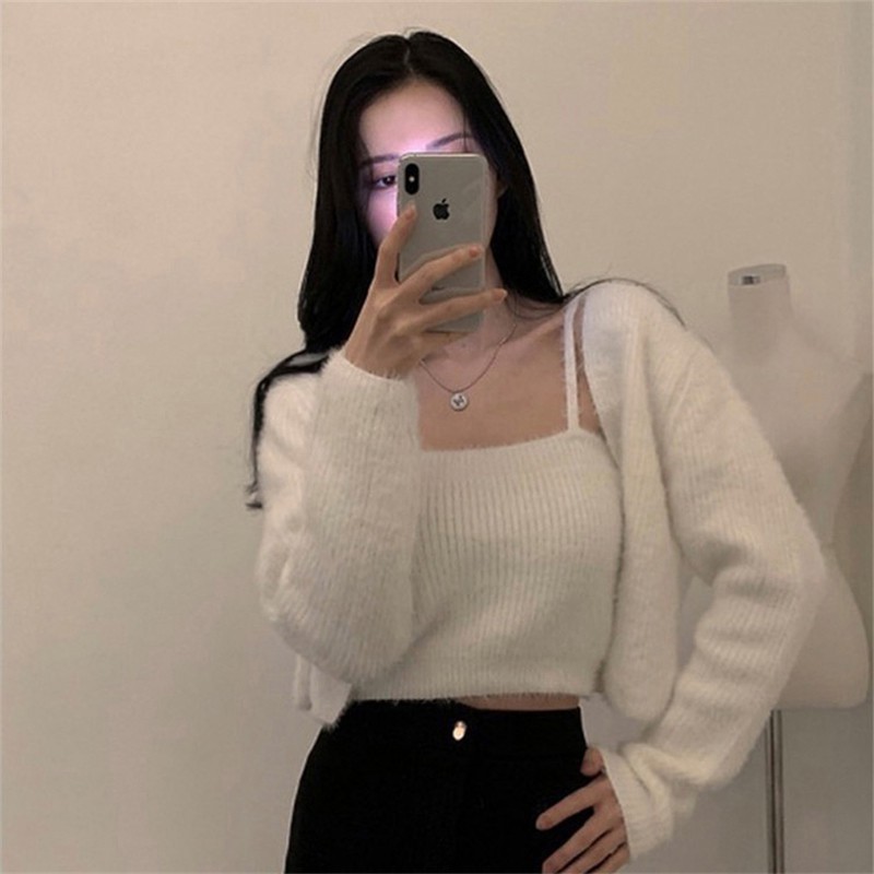 Áo Khoác Cardigan Dáng Rộng Phong Cách Thời Trang Hàn Quốc | BigBuy360 - bigbuy360.vn