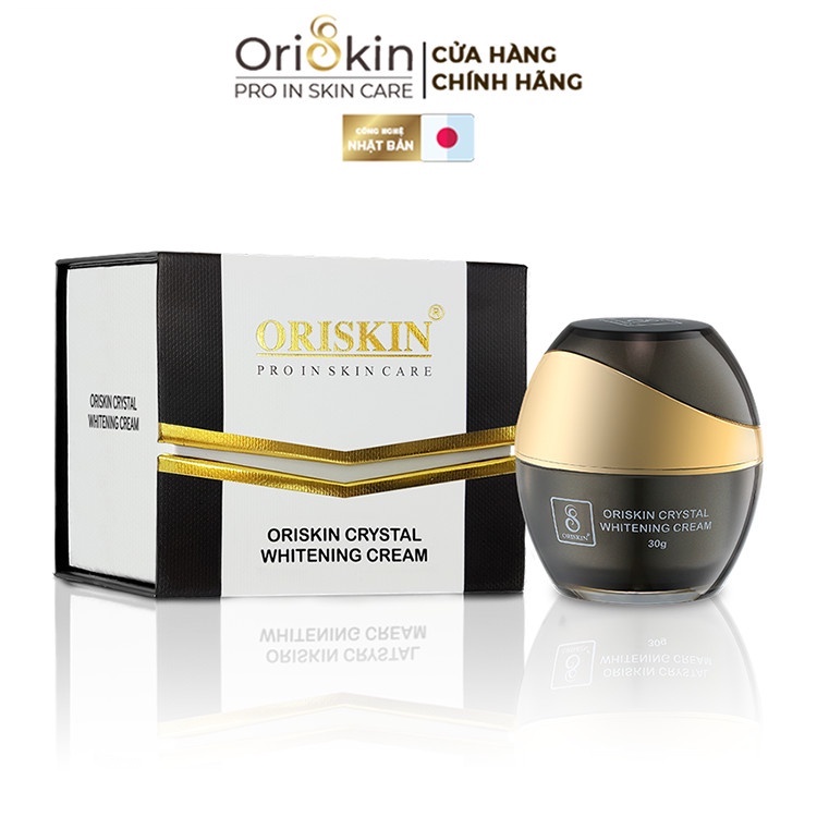 Kem Dưỡng Trắng Da Mặt Crystal Whitening Cream Oriskin, Giúp Làm Trắng Da