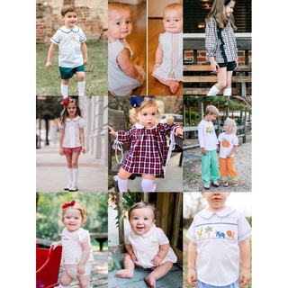 ( hàng lỗi nhẹ)Bộ cho bé hàng thiết kế vintage thêu smock nhiều mẫu( kéo vào bên phải chọn mẫu)