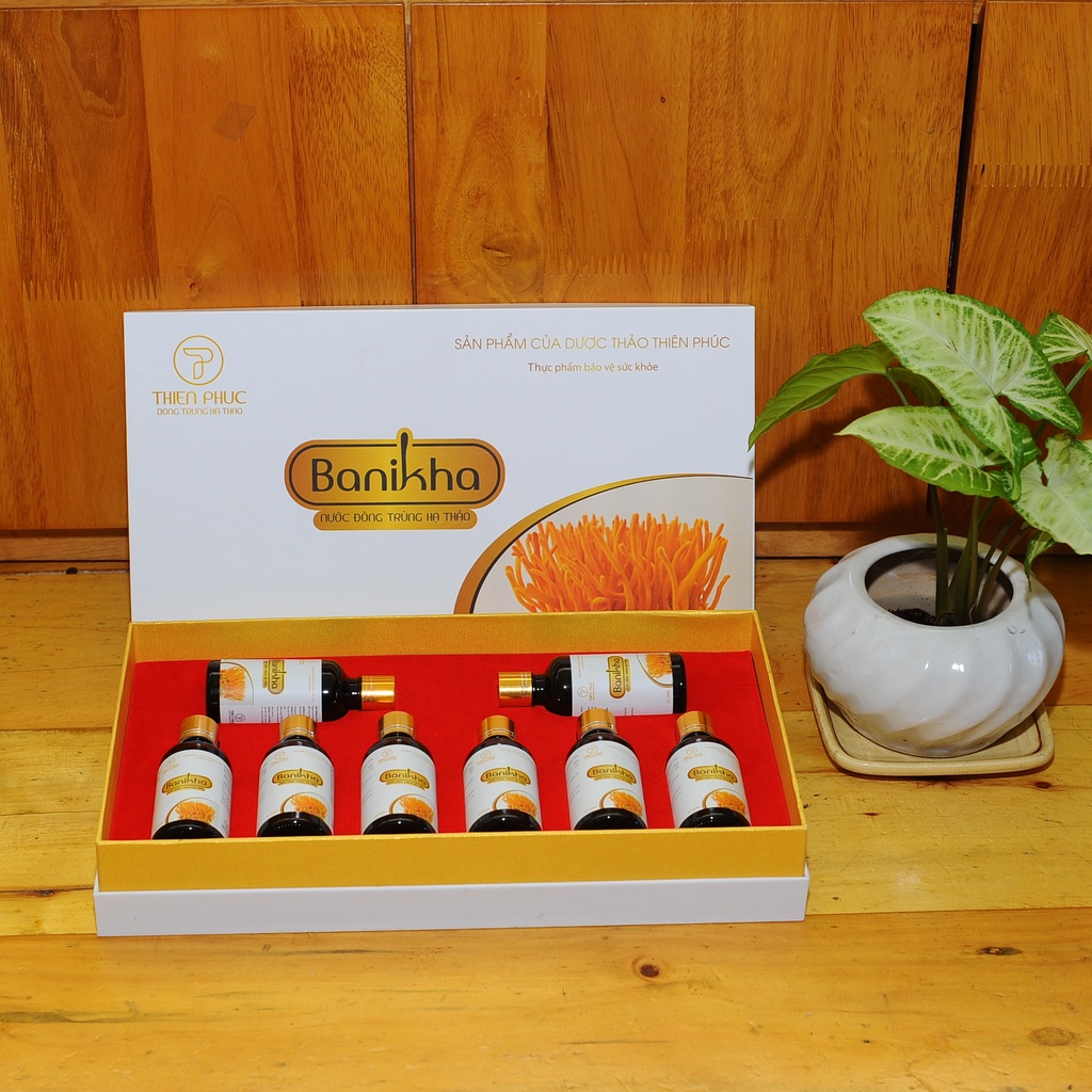 Nước đông trùng hạ thảo Banikha Thiên Phúc