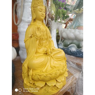 Tượng Phật Mẹ Quan Âm Ngồi