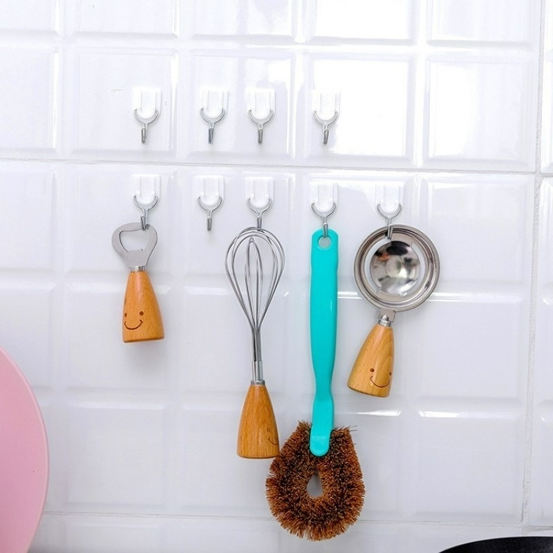 Móc Treo Đồ Gắn Tường Thiết Kế Độc Đáo Tiện Dụng Cho Nhà Bếp/Phòng Tắm