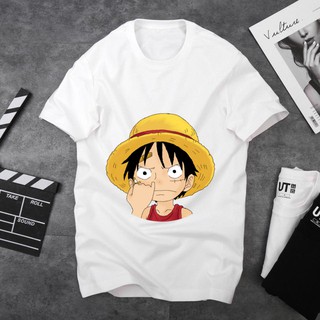 ⚡️freeship⚡️áo thun in hình monkey d. luffy cực kỳ "cute" - one piece