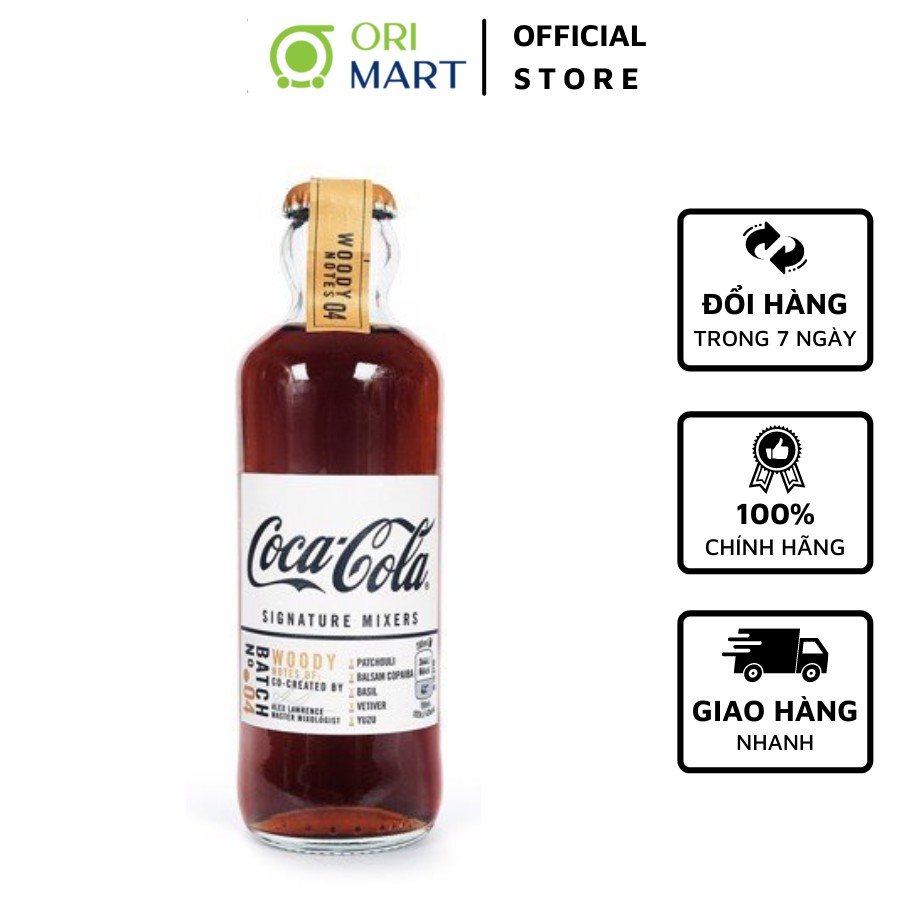 Coca Cola Sig Mixers Woody 200ml - Coca Cola Sig Mixers Vị Gỗ 200ml