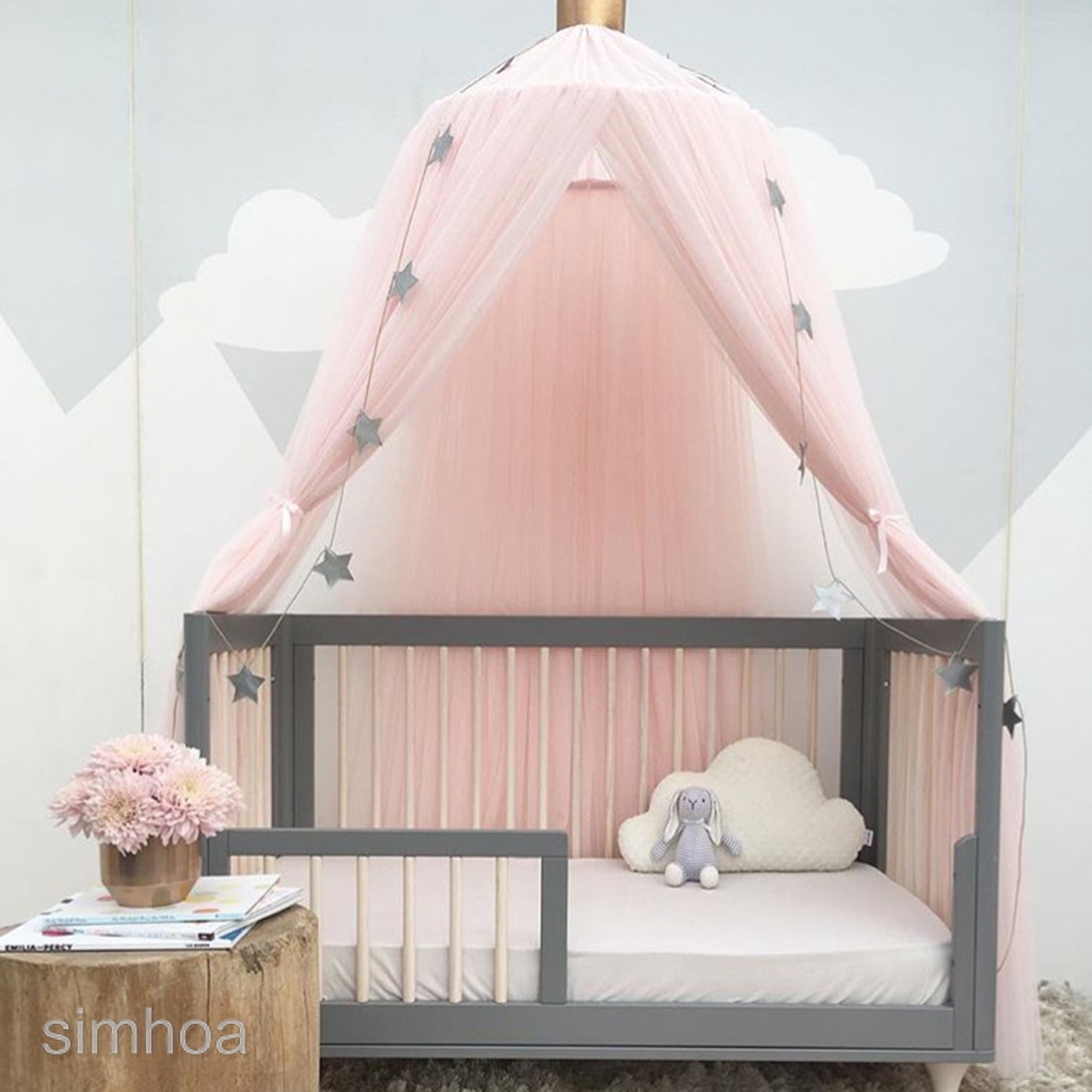 Tấm màn lưới chống muỗi dạng công chúa dành cho giường của bé