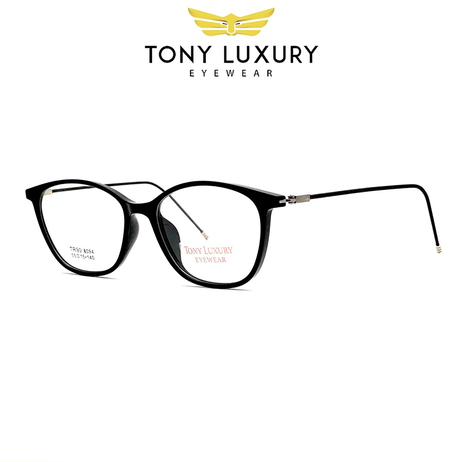 Gọng kính cận nam nữ Tony Luxury Eyewear chính hãng 55-15-140 - Nhận Cắt Tròng Cận Viễn Loạn