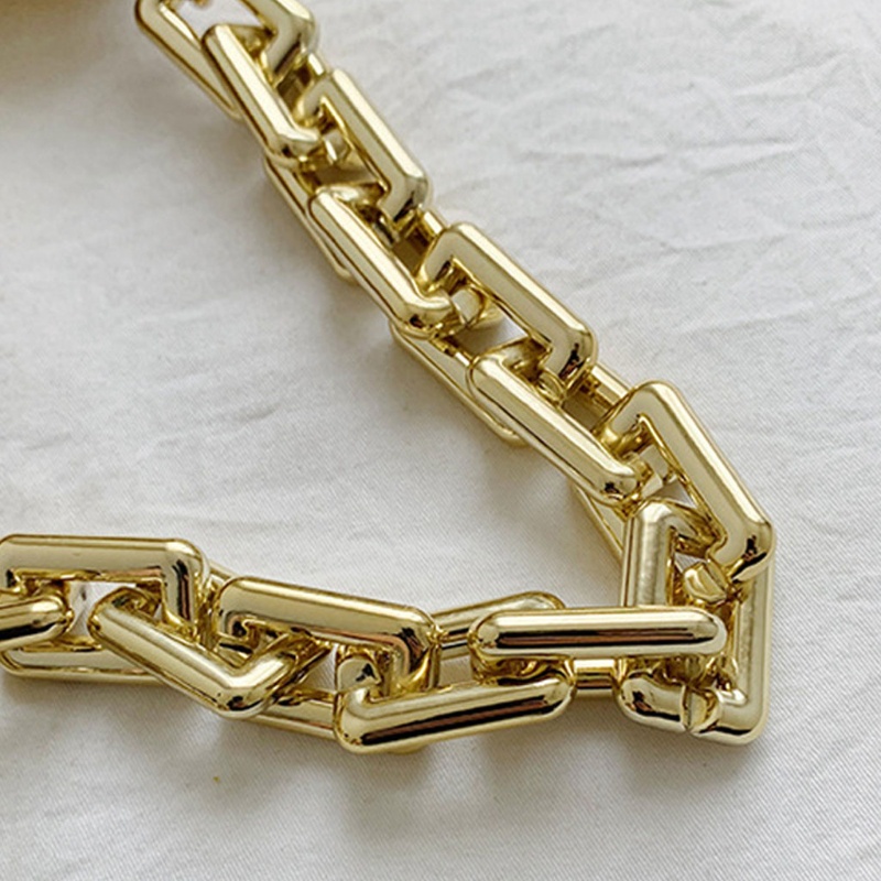 Túi Đeo Vai / Xách Tay Bằng Da PU Họa Tiết Da Cá Sấu Phối Dây Xích Thời Trang Cho Nữ