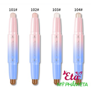 Tạo khối maycreate 2 đầu vỏ trắng xanh dạng thỏi dễ dùng