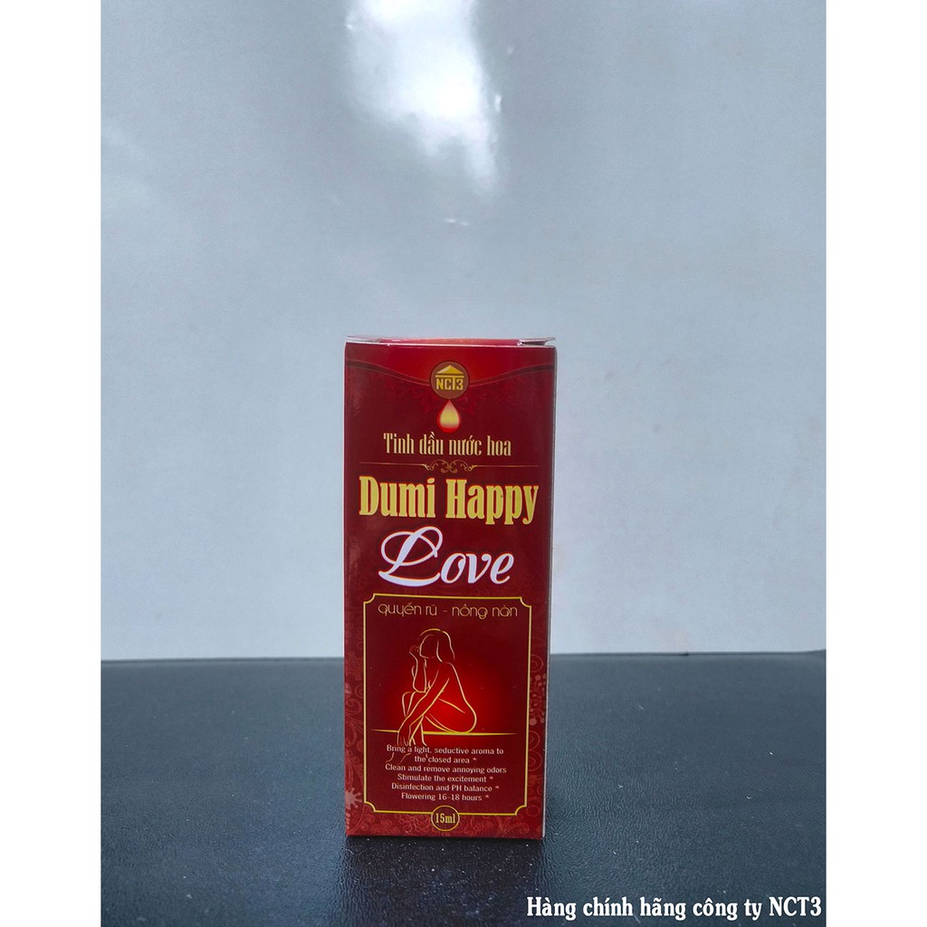 Tinh Dầu Nước Hoa DUMI HAPPY LOVE (15ML)