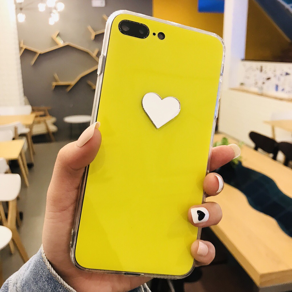 [ OPPO ] Ốp Lưng Trái Tim Gương 3D - Lưng Silicon Giả Kính, Chữ Gương - C028 | BigBuy360 - bigbuy360.vn