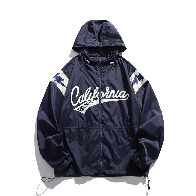 Áo Khoác Bóng Chày Tay Dài Màu Trơn In Chữ Phong Cách Hàn Quốc Thời Trang Mùa Hè Cho Cặp Đôi áo chống nắng bigsize