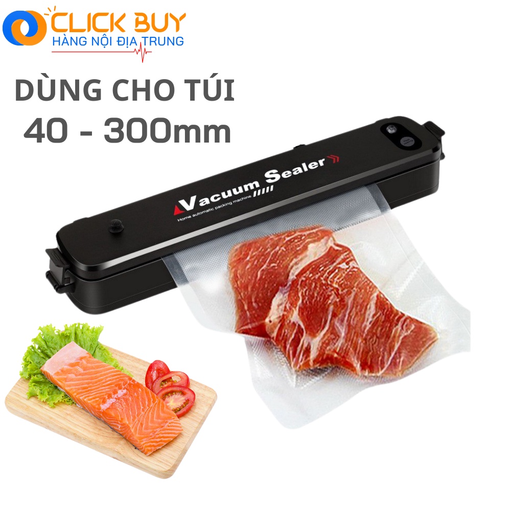 Máy Hút Chân Không Thực Phẩm Vacuum Sealer Dùng Cho Mọi Loại Túi Hút 40-300mm