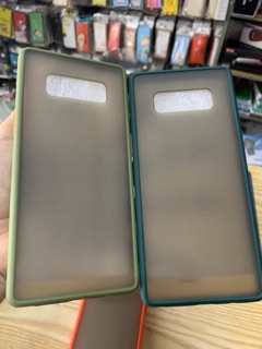Ốp lưng Samsung Note 8 dẻo viềng màu lưng nhám