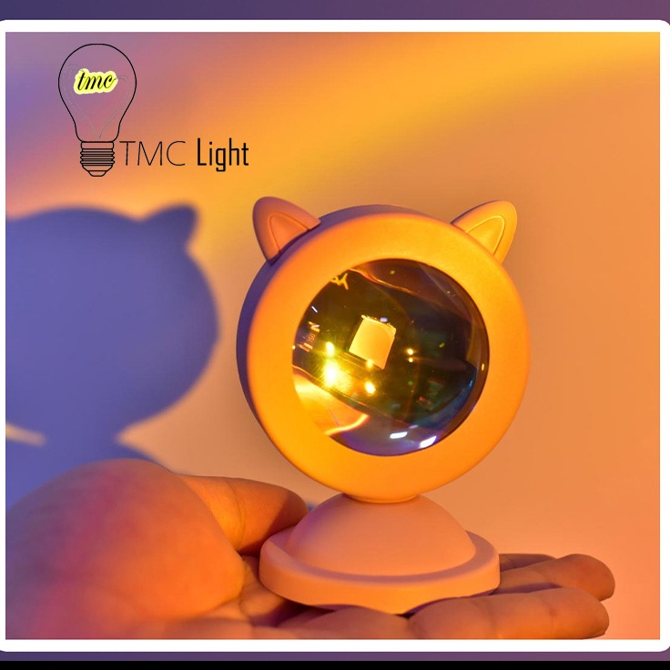 Đèn hoàng hôn, decor phòng ngủ và quay tiktok hot trend - TMC Light