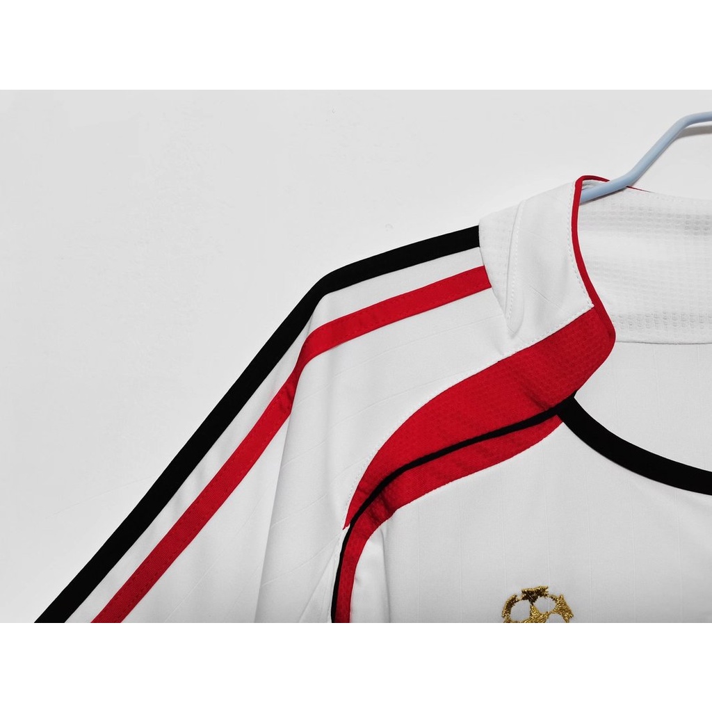Áo Thun Thể Thao Bóng Đá Ngắn Tay Thời Trang Năng Động 2006/07 AC away S-2XL