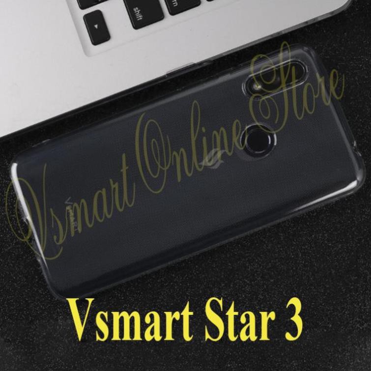 Ốp lưng Vsmart Star 3 - Ốp đen dẻo và ốp trong