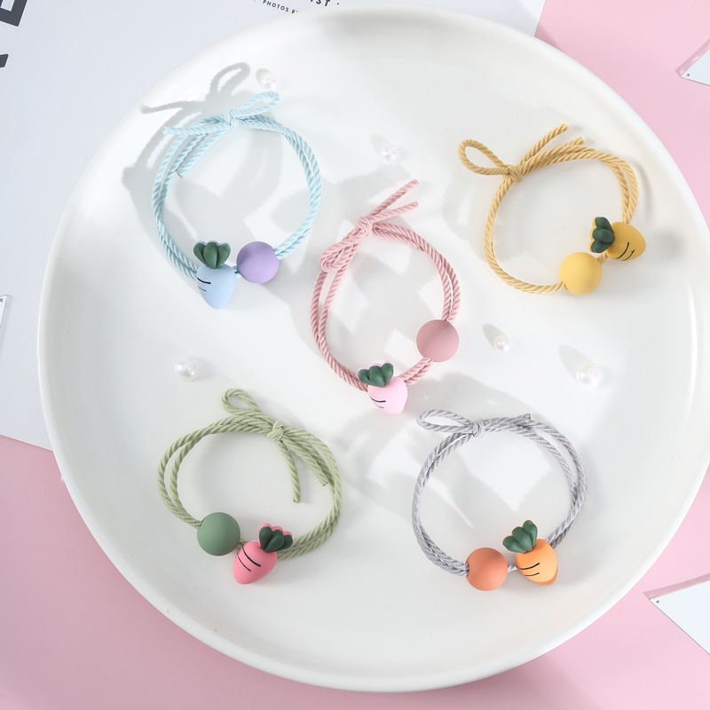 Dây Cột Tóc Hình Củ Cà Rốt Đáng Yêu