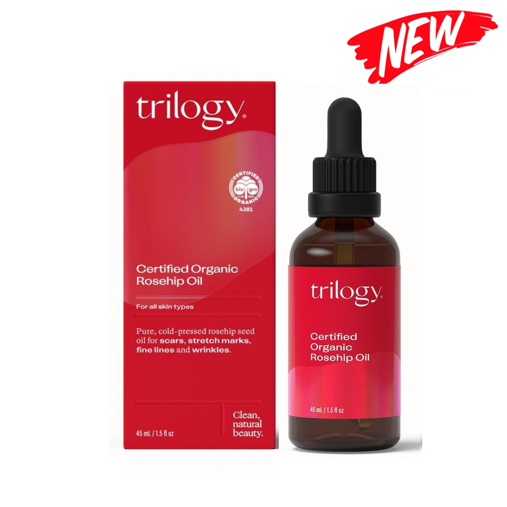 Trilogy Tinh Dầu Tầm Xuân Certified Organic Rosehip Oil 20ml/ 45ml (Mẫu mới)