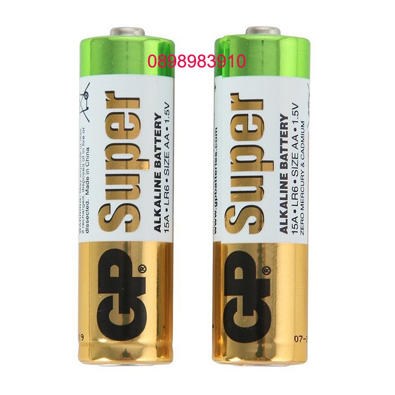 Pin GP alkaline các loại tiểu AA / đũa AAA chính hãng