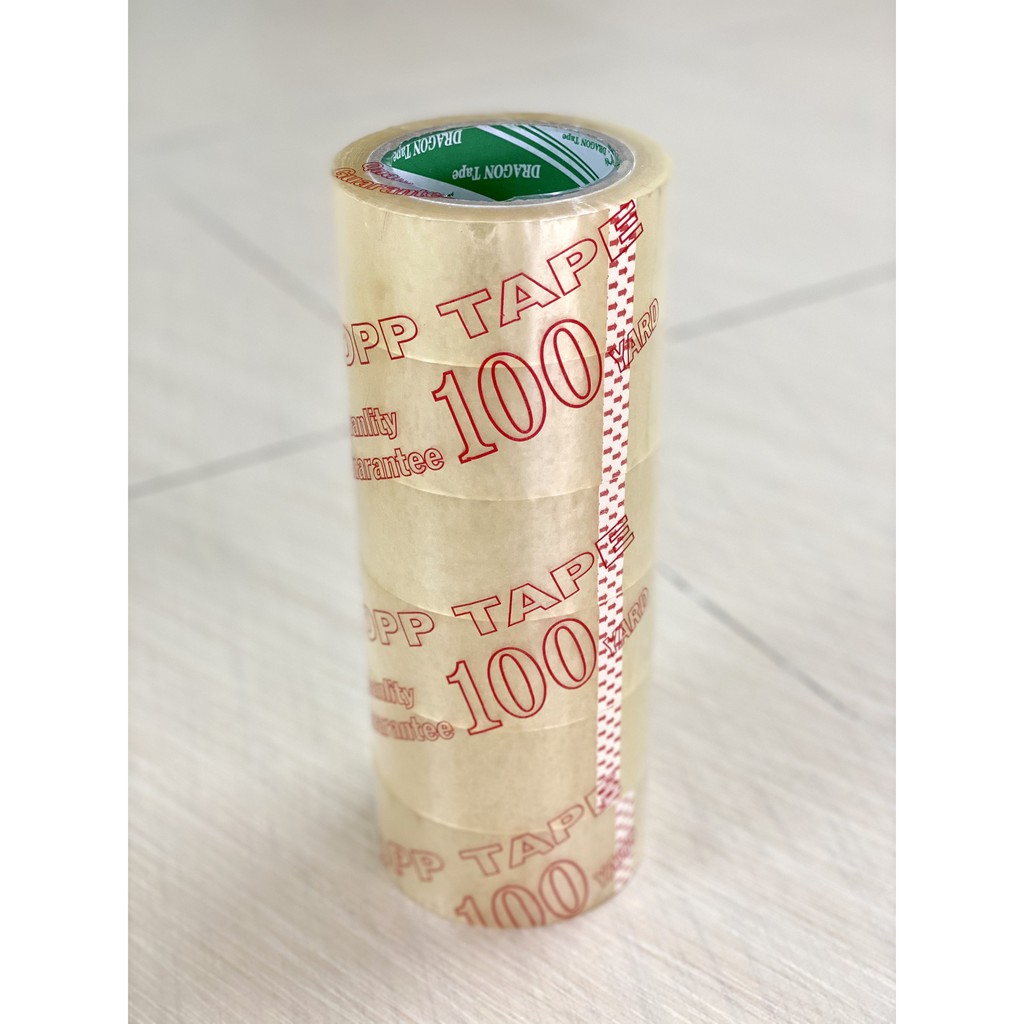 LẺ 1 CUỘN BĂNG KEO TRONG LOẠI LỚN 48MM 100 YARD, băng dính đóng gói hàng hóa sản phẩm AHY SHOP