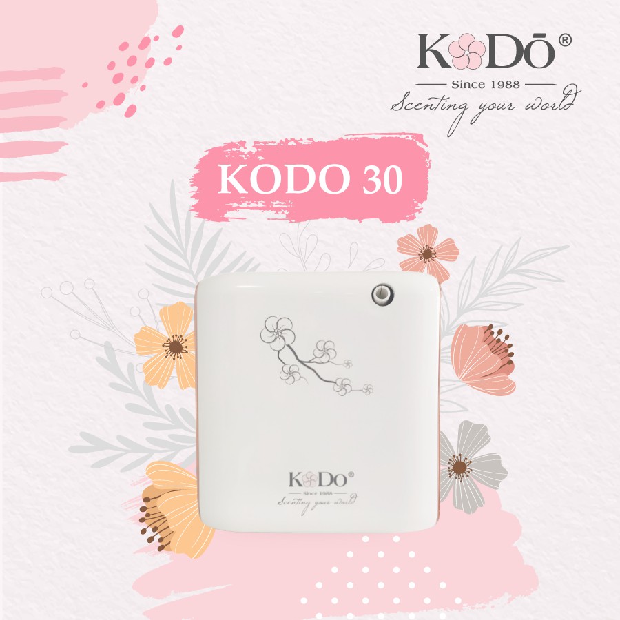 Combo Máy Khuếch Tán Tinh Dầu KODO 30LUX + Tinh Dầu Hương Nước Hoa 50 ml