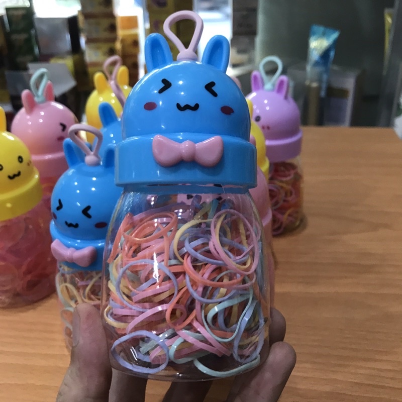 Hộp Chun Buộc Tóc Ngộ Ngĩnh Bé Gái Phong Cách  Hàn Quốc