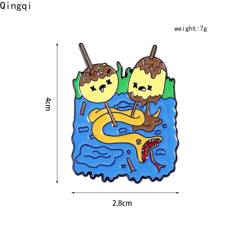 Ghim cài áo Miss Zoe hoạt hình vui nhộn thích hợp làm quà tặng