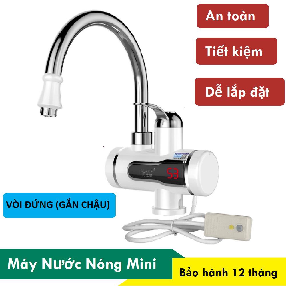 Máy làm nóng nước trực tiếp tại vòi, Vòi nóng lạnh trực tiếp Water Warm HD-02 làm nóng nước cực nhanh