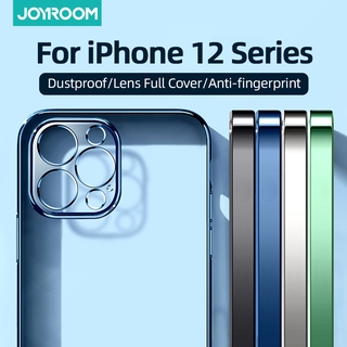 Joyroom Ốp điện thoại Pc viền TPU bảo vệ tròng kính chống sốc cho iPhone 12 Pro Max mini iPhone 11 XR