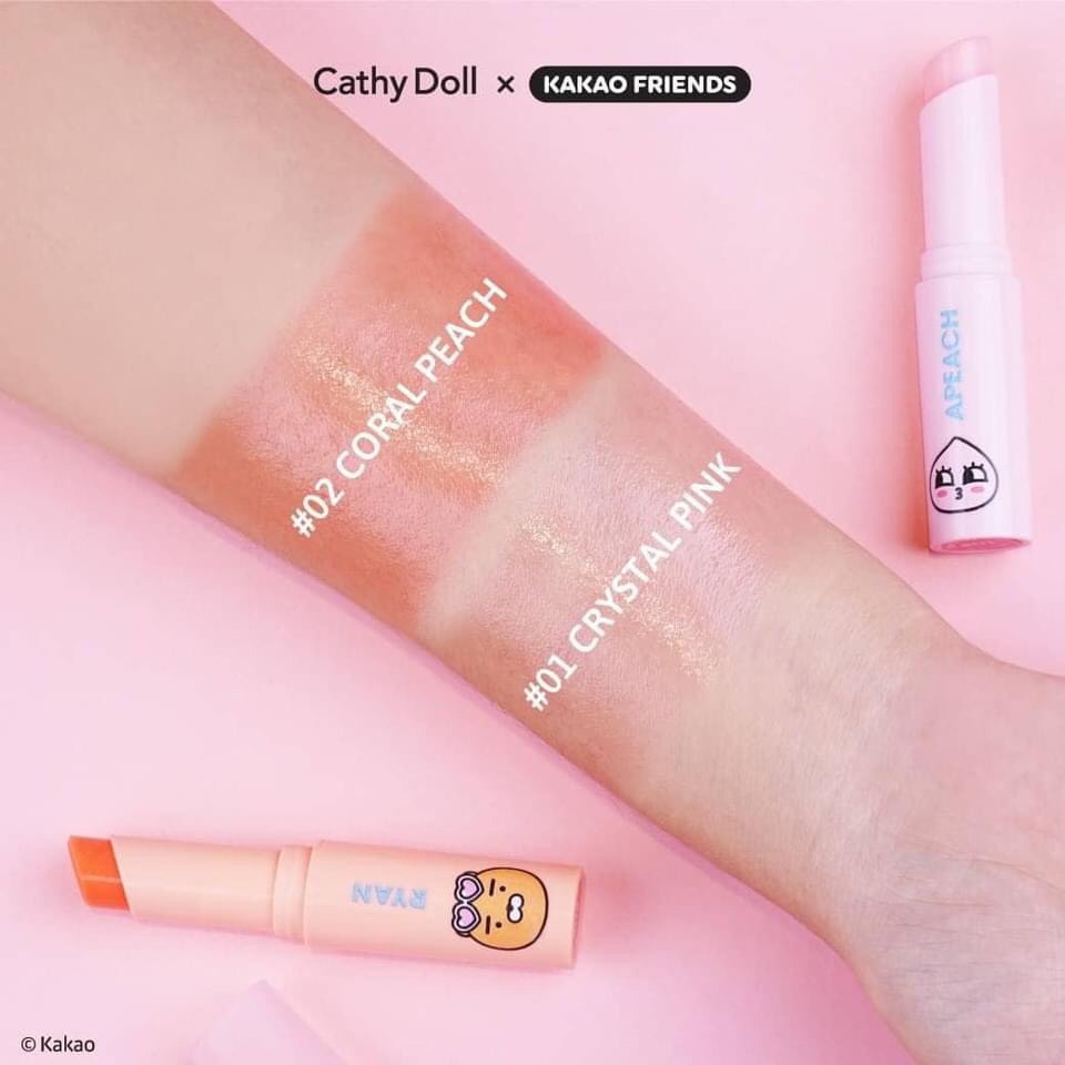 [NEW] Son Dưỡng Môi Cathy Doll Healthy Lip Glow 3g Dưỡng Môi Bóng Khỏe