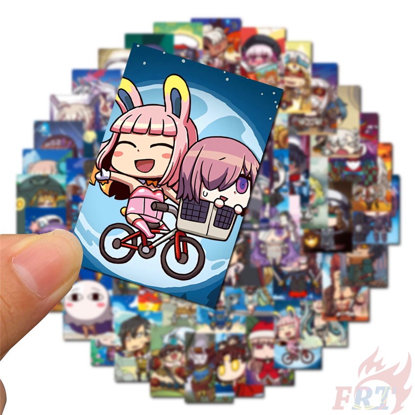 Bộ 60 miếng sticker hoạt hình Fate / Stay Night series 02 q chống nước thời trang DIY