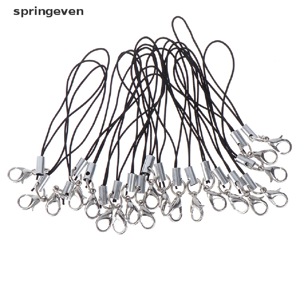 Bộ 10 Dây Móc Khóa Cho Ổ Đĩa flash USB Đen