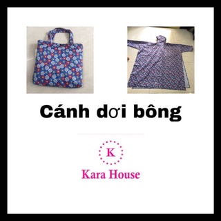 Áo mưa cánh dơi bông vải dù cao cấp kara house