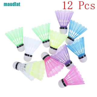 ❤Bộ 12 Quả Cầu Lông Nhựa Nhiều Màu