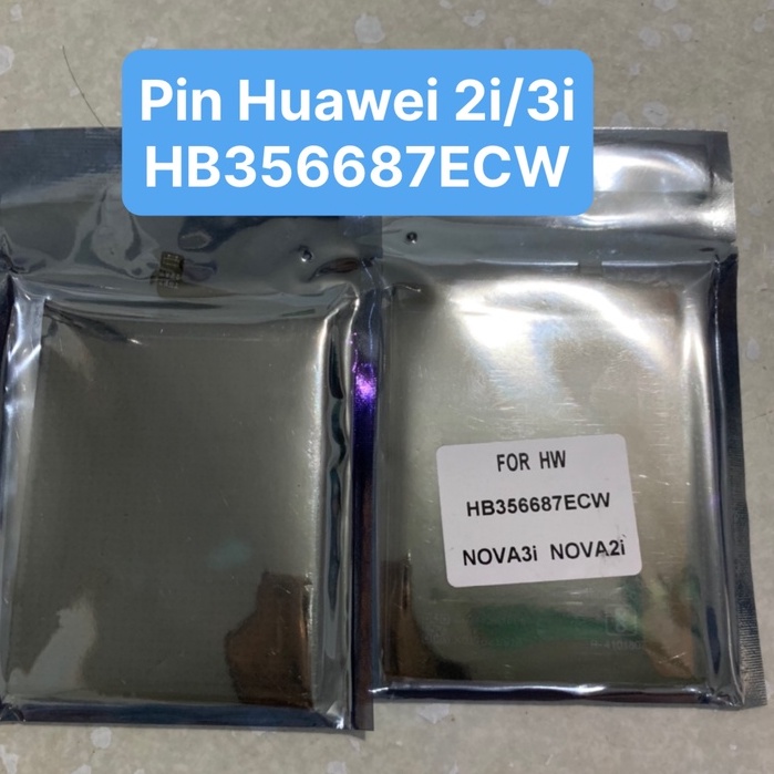 Pin huawei nova 3i / pin nova 2i / nova 2 plus / p30 lite / HB356687ECW / 3340mAh - zin chính hãng / có bảo hành