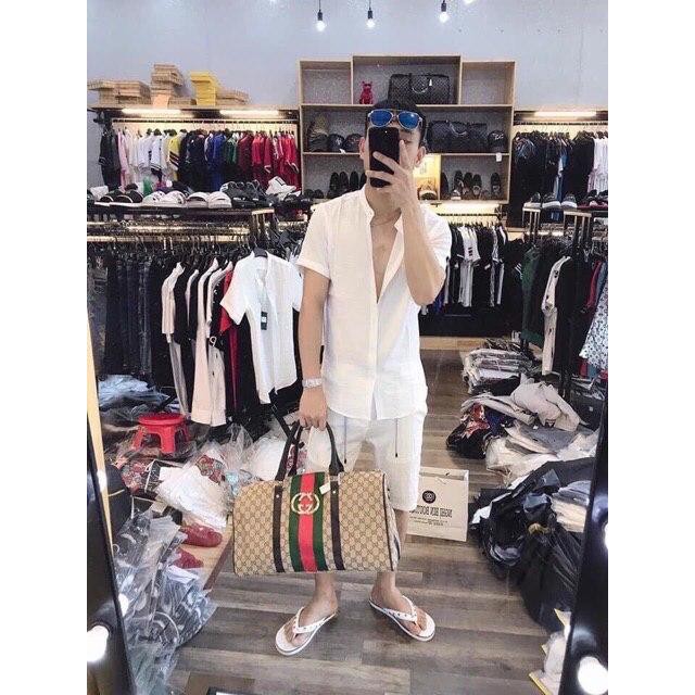 Bộ Đũi Cổ Bẻ Có Túi, Cổ Tàu Thời Trang, Phong Cách Cực Mát | BigBuy360 - bigbuy360.vn