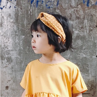 Combo turban cho bé gái Kitty