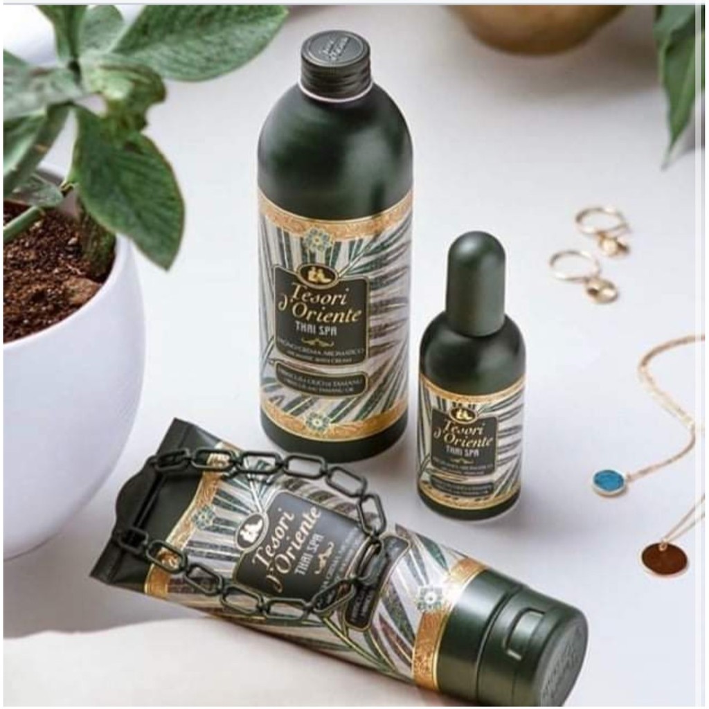 [ HÀNG CHÍNH HÃNG ] Sữa Tắm Nước Hoa Ý Cao Cấp Tesori d'Oriente Hoa Dâm Bụt và Tinh Dầu Tamanu - Thai Spa 250ml_500ml