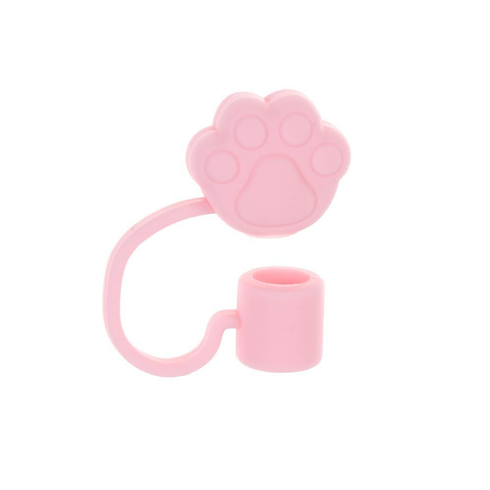 1 Ống Hút Silicone Chống Văng Có Thể Tái Sử Dụng