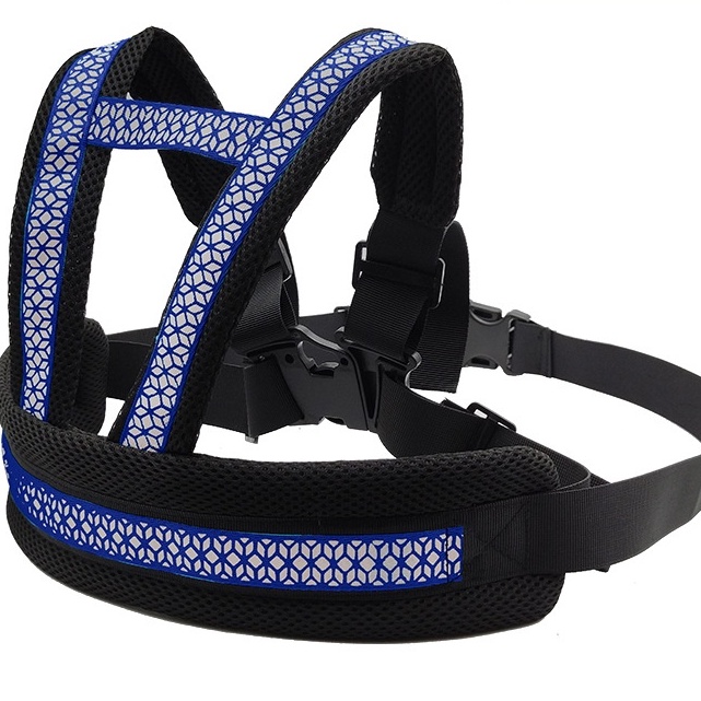 Đai Đi Xe Máy An Toàn Cho Bé Từ 1-12 Tuổi Chống Ngã Đeo Vai Thắt Lưng Đai Ngực Thoáng Khí Phát Quang