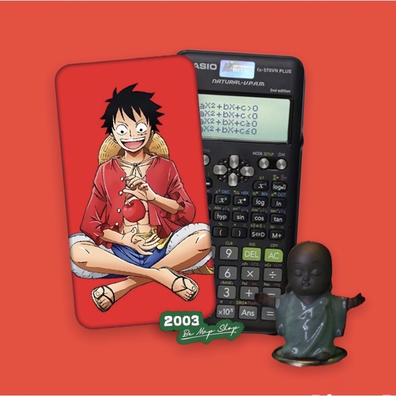 | Miếng Dán DECAL ONE PIECE Siêu Cute Dành Cho Các Dòng Máy Tính CASIO FX-580VNX,FX-570VN,FX-570ES,VINACAL...