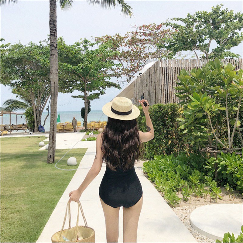 Bikini bộ đồ bơi nữ tắm biển body đan dây ngực-DBG11 Sumio_offical