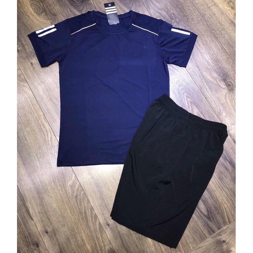 Bộ thể thao nam, chất liệu vải thun lạnh co giãn 4 chiều | BigBuy360 - bigbuy360.vn