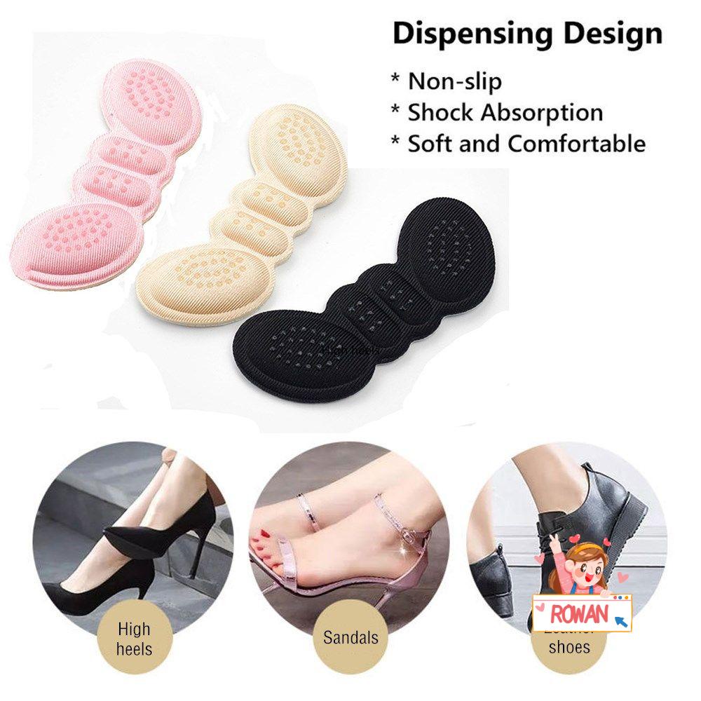 Set 2 Miếng Dán Lót Giày Cao Gót Tự Dính Giảm Đau