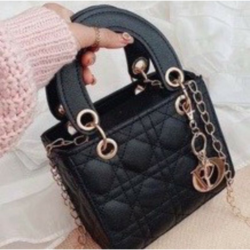 Túi đeo chéo, túi xách nữ dior dáng vuông size 20